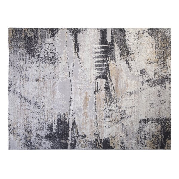 passadeira nina abstrato 2 cinza 0 68 m x 2 10 m jetex