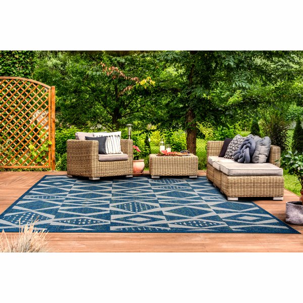 tapete para sala quarto varanda piscina area externa area interna aurora geometrico 03 azul kilim jetex 9